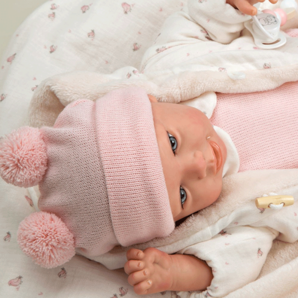 Boneca Reborn Elba 45cm Autobrinca Online