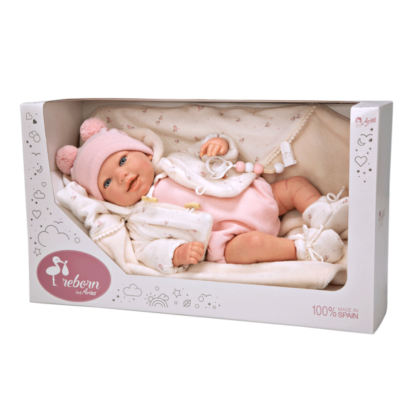Boneca Reborn Elba 45cm Autobrinca Online