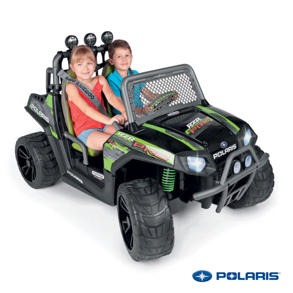 Buggy Polaris RZR PRO Green Shadow 24V Autobrinca Online