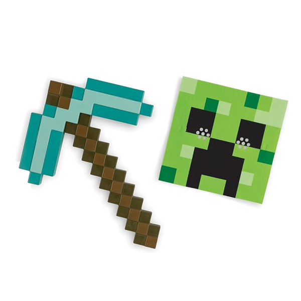 Minecraft Set Espada Diamond Sword e Máscara Autobrinca Online