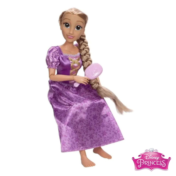 Disney Princesas Boneca Rapunzel 80cm Autobrinca Online