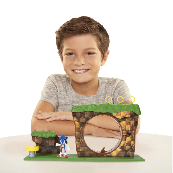 Sonic Playset Colina Verde Autobrinca Online