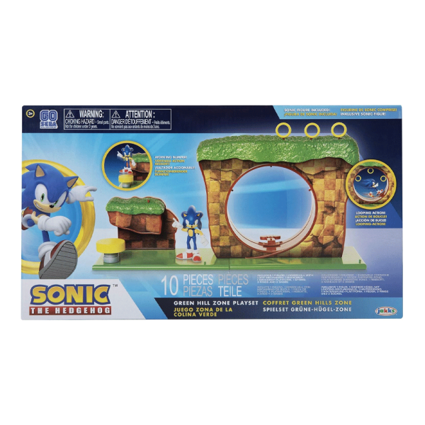 Sonic Playset Colina Verde Autobrinca Online