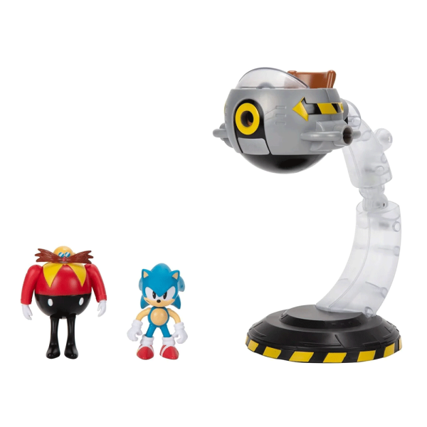 Sonic The Hedgehog Set de Batalha Egg Mobile Autobrinca Online