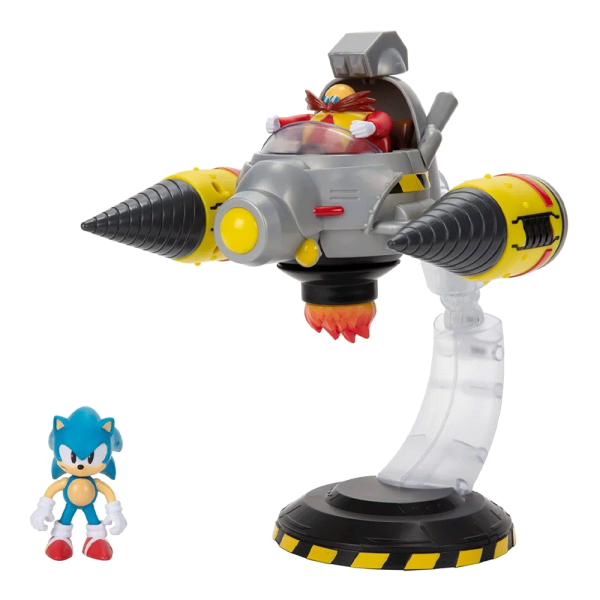 Sonic The Hedgehog Set de Batalha Egg Mobile Autobrinca Online