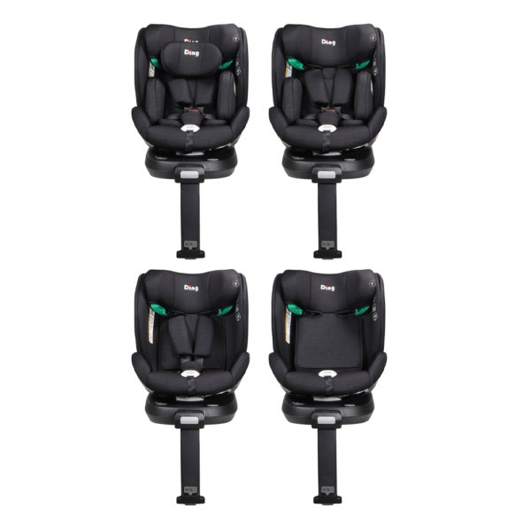 Cadeira Ding Fynn 360º i-Size Black Autobrinca Online