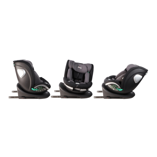 Cadeira Ding Mace 360º i-Size Dark Grey Autobrinca Online
