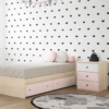 Cama Convertível Trama Combi Dream Roble Verso Soft Pink Autobrinca Online