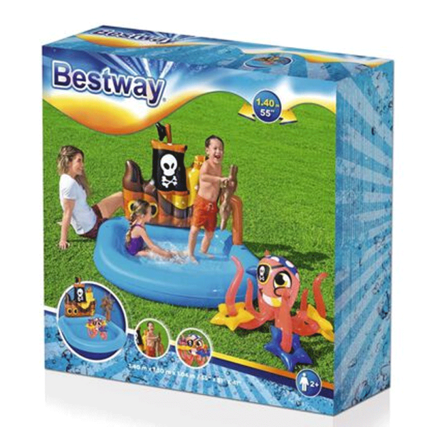 Piscina Insuflável Barco do Pirata Autobrinca Online