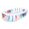 Piscina Insuflável Oval Colorida Autobrinca Online