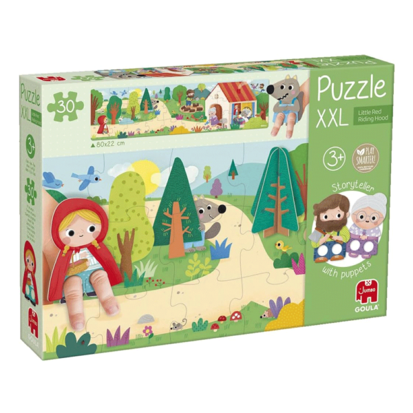 Puzzle XXL do Capuchinho Vermelho Autobrinca Online