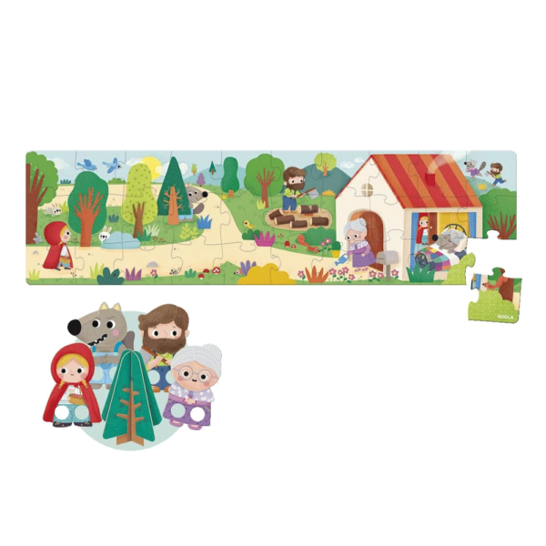 Puzzle XXL do Capuchinho Vermelho Autobrinca Online
