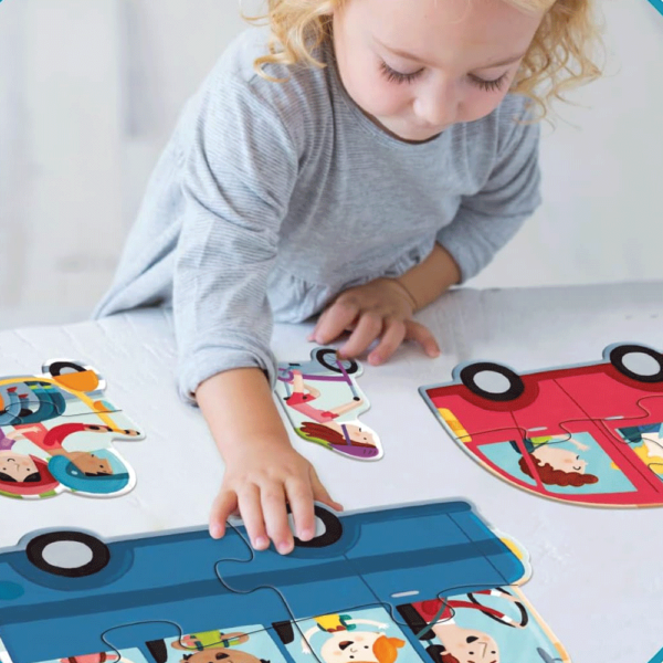 Puzzle XXL Veículos Autobrinca Online