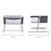Berço Chicco Next2Me Twins Gémeos Magnet Grey Autobrinca Online