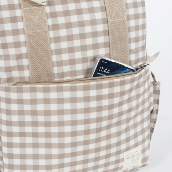 Mochila Walking Mum Caetana Sand Autobrinca Online
