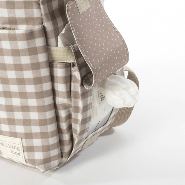 Mochila Walking Mum Caetana Sand Autobrinca Online