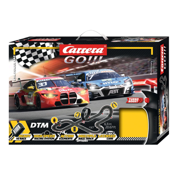 Pista Carrera GO!!! DTM Power Lap 5,3m Autobrinca Online