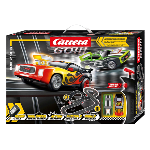 Pista Carrera GO!!! Heads Up Racing 4,9m Autobrinca Online