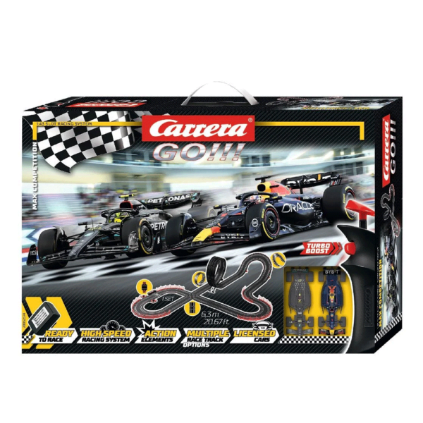 Pista Carrera Go!!! Max Competition 6,3m Autobrinca Online
