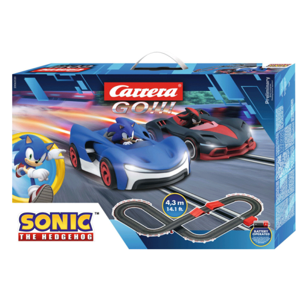 Pista Carrera Go!!! Sonic the Edgehog 4.3m Autobrinca Online