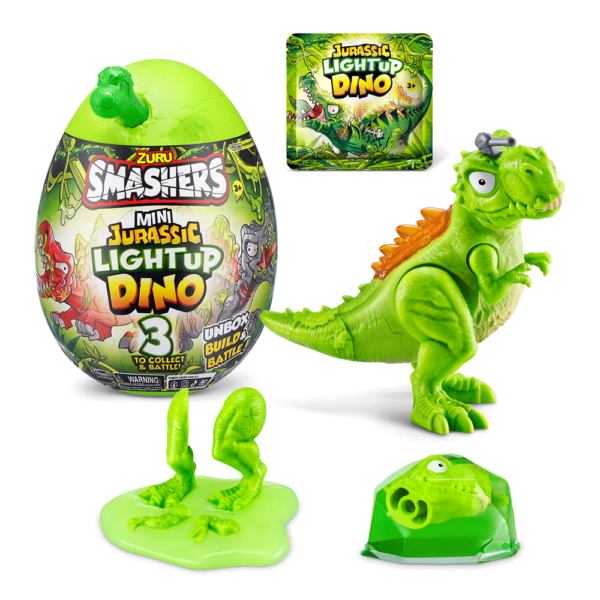 Smashers Mini Jurassic Light Up Dino – Ovo Surpresa Autobrinca Online