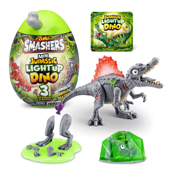 Smashers Mini Jurassic Light Up Dino – Ovo Surpresa Autobrinca Online