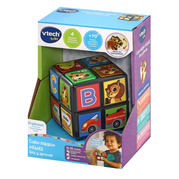 Vtech Baby Cubo Mágico Autobrinca Online