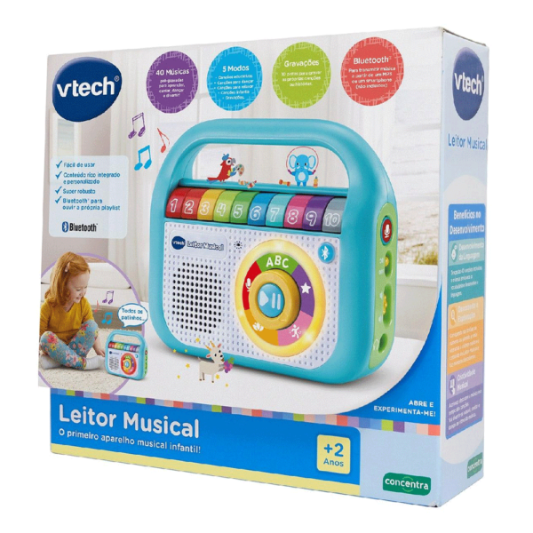 Vtech Baby Leitor Musical Autobrinca Online