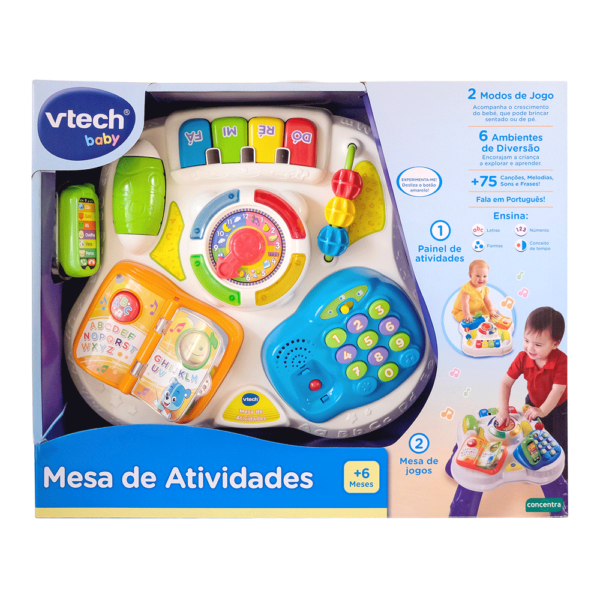 Vtech Baby Mesa de Atividades Autobrinca Online