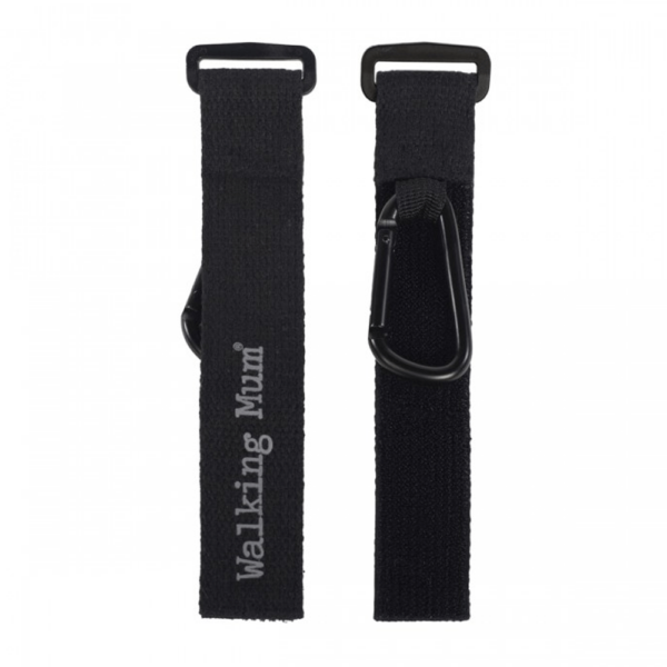 Set 2 Ganchos p/ Carrinho Walking Mum Eco Mum Black Autobrinca Online