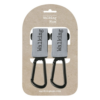 Set 2 Ganchos p/ Carrinho Walking Mum Eco Mum Cloud Autobrinca Online
