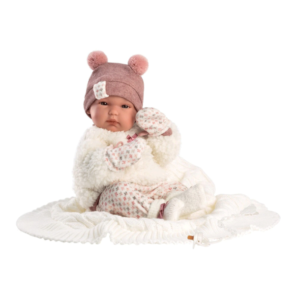 Boneca Bimba c/ Mantinha Branca 35cm Autobrinca Online