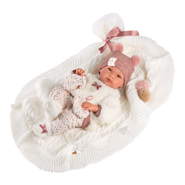 Boneca Bimba c/ Mantinha Branca 35cm Autobrinca Online
