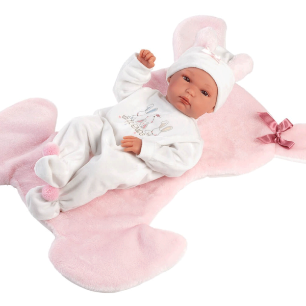 Boneca Bimba c/ Manta Coelhinho 35cm Autobrinca Online