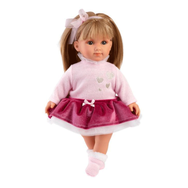 Boneca Elena c/ Corações 35cm Autobrinca Online