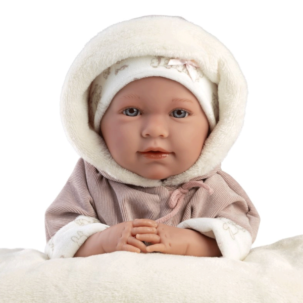 Boneca Lala Chorona c/ Roupa Ursinhos 42cm Autobrinca Online