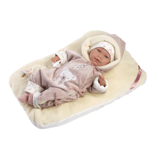 Boneca Lala Chorona c/ Roupa Ursinhos 42cm Autobrinca Online