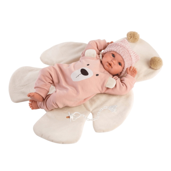 Boneca c/ Pijama Ursinho Branco 36cm Autobrinca Online