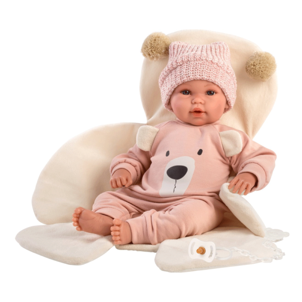 Boneca c/ Pijama Ursinho Branco 36cm Autobrinca Online