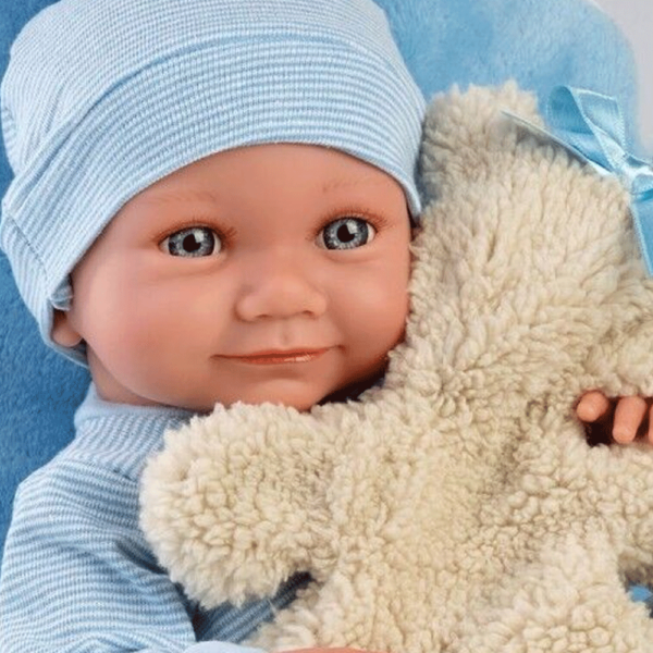 Boneco Nico c/ Ursinho 40cm Autobrinca Online