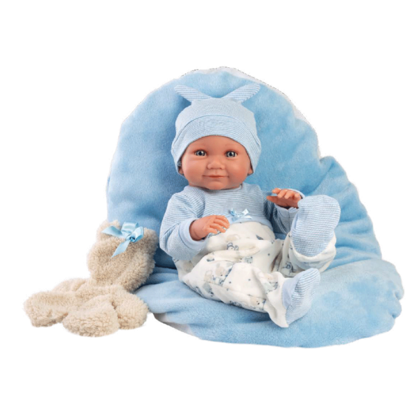 Boneco Nico c/ Ursinho 40cm Autobrinca Online