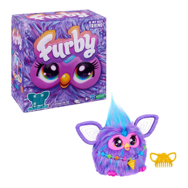 Furby Lilás Peluche Tie Dye Autobrinca Online