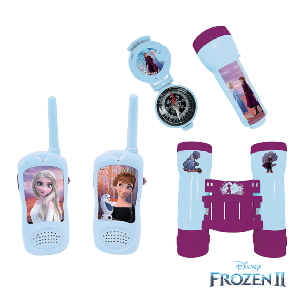 Kit de Aventureiro Frozen c/ Walkie Talkie Autobrinca Online
