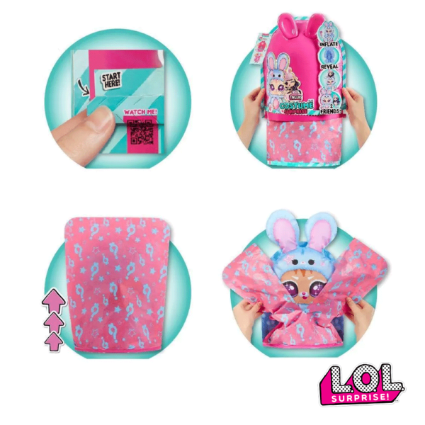 LOL Surprise! Tweens Costume Surprise Aya Cherry Bunny Autobrinca Online