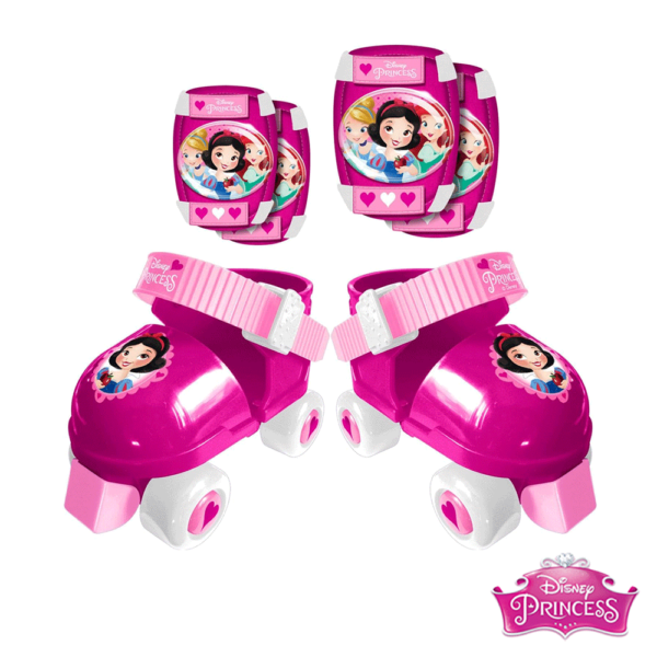 Patins e Proteções Stamp Disney Princesas Tam. 23-27 Autobrinca Online