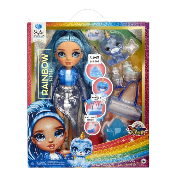 Rainbow High Fashion Doll c/ Slime Skyler Bradshaw Autobrinca Online
