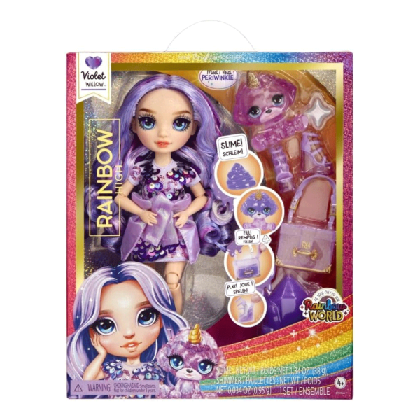 Rainbow High Fashion Doll c/ Slime Violet Willow Autobrinca Online