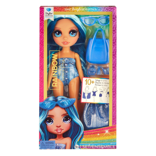 Rainbow High Swim and Style Skyler Bradshaw Autobrinca Online