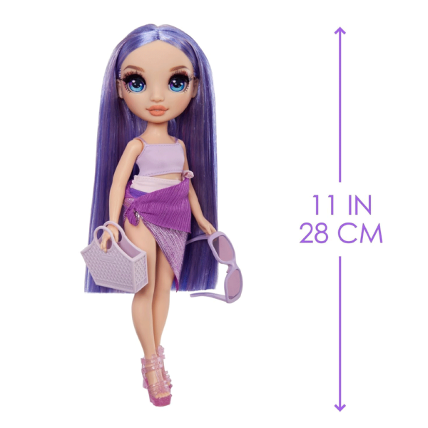 Rainbow High Swim and Style Violet Willow Autobrinca Online