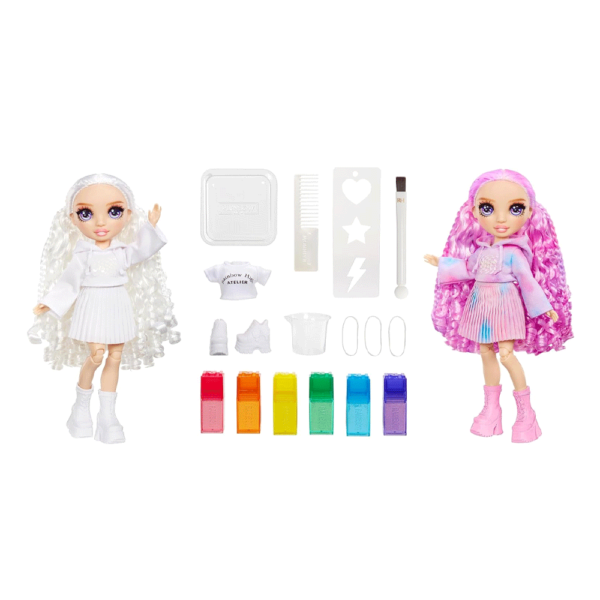 Rainbow High Watercolour Create Olhos Lilás Autobrinca Online